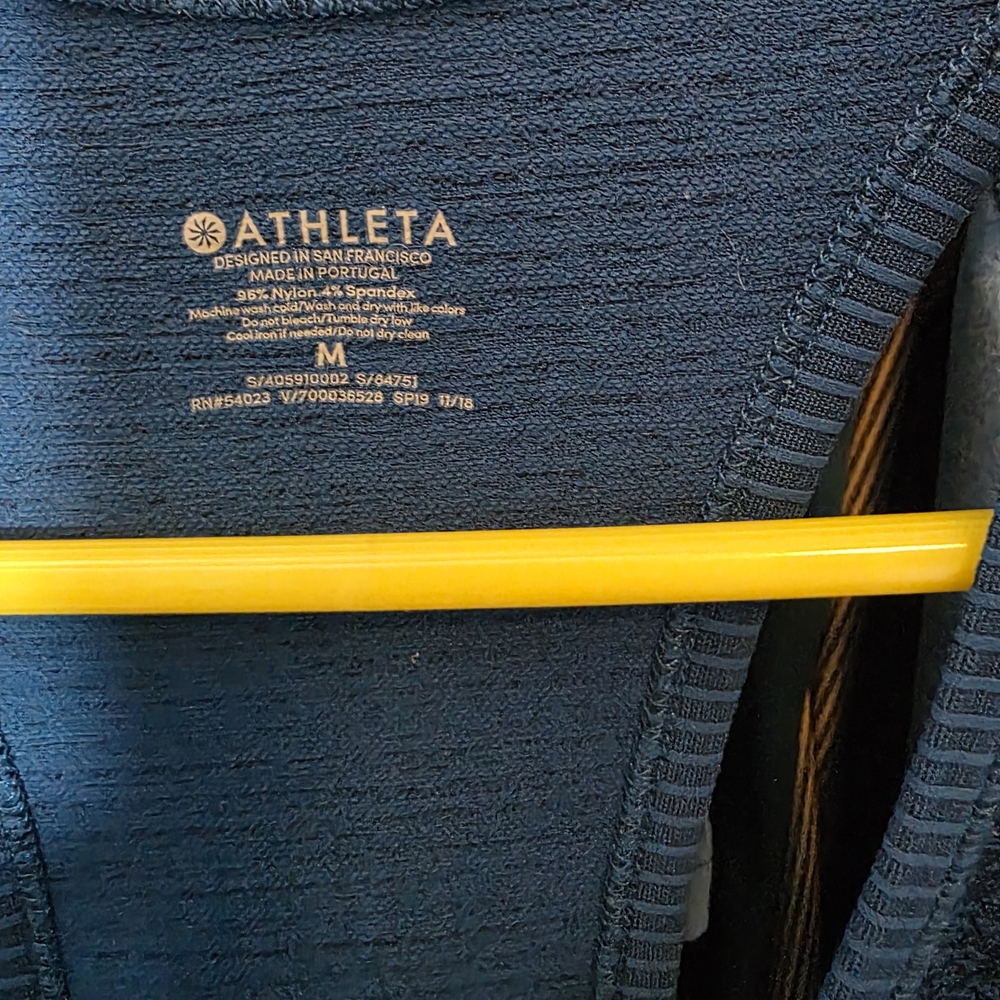 Athleta Deep Blue Knit Tank